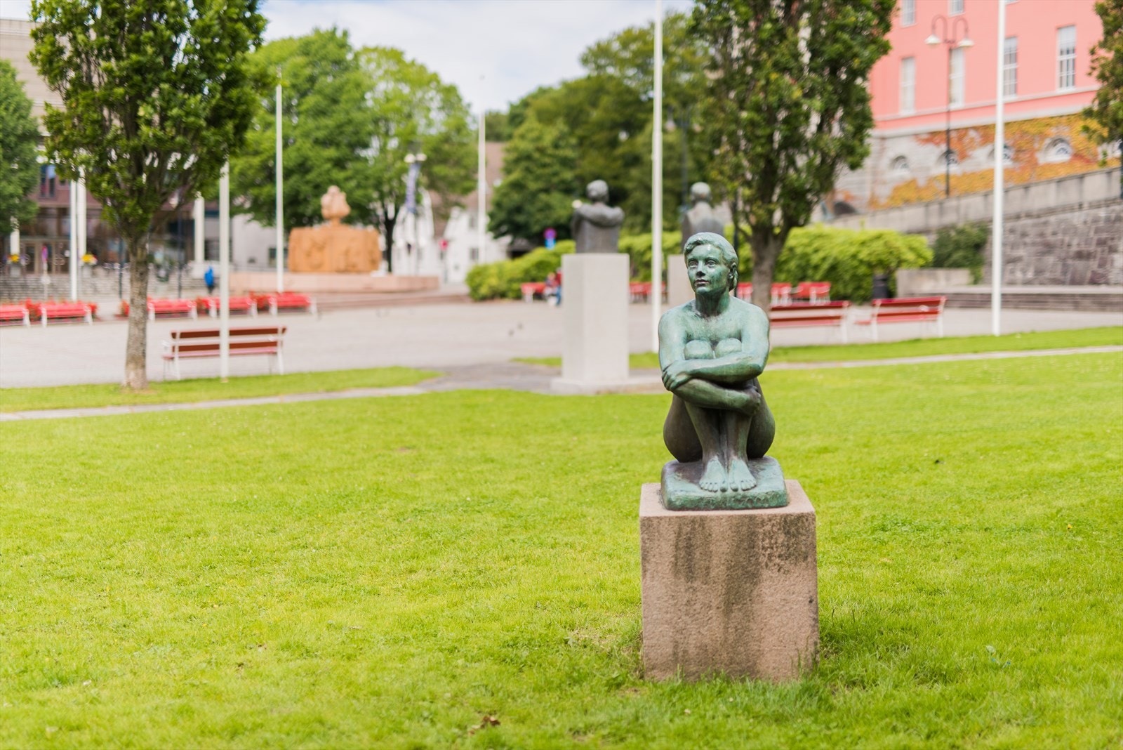 Rådhusplassen. Galleribilde