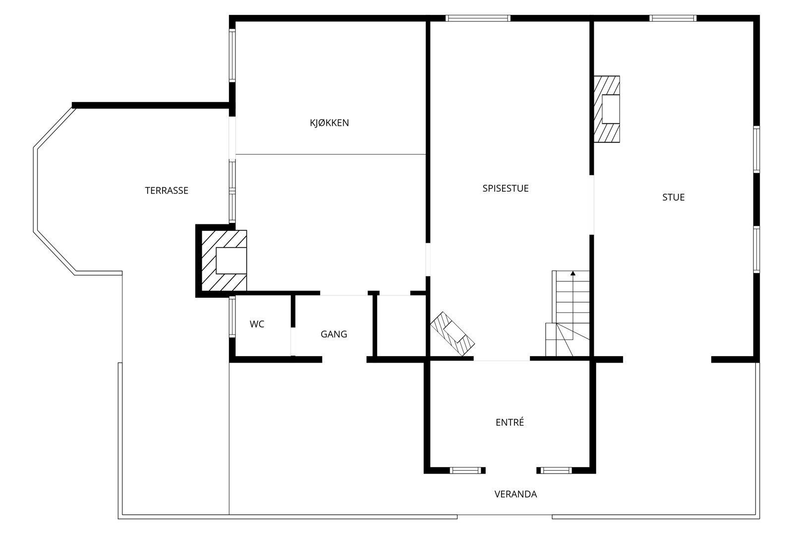 1. etasje Galleribilde