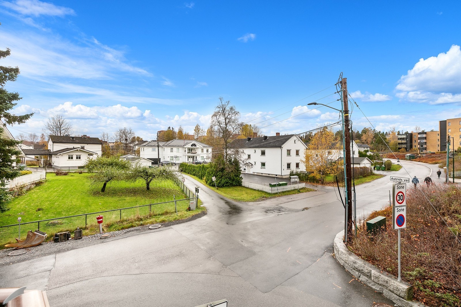 Utsikt fra balkongen. Galleribilde