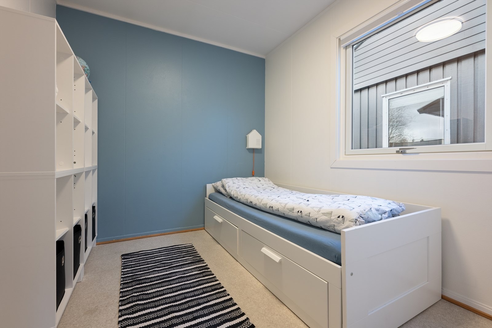 Soverom 2 er noe mindre, men like fullt godt. Galleribilde