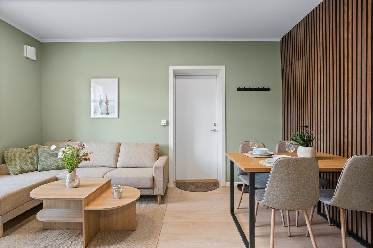 Stue/spiseplass Galleribilde