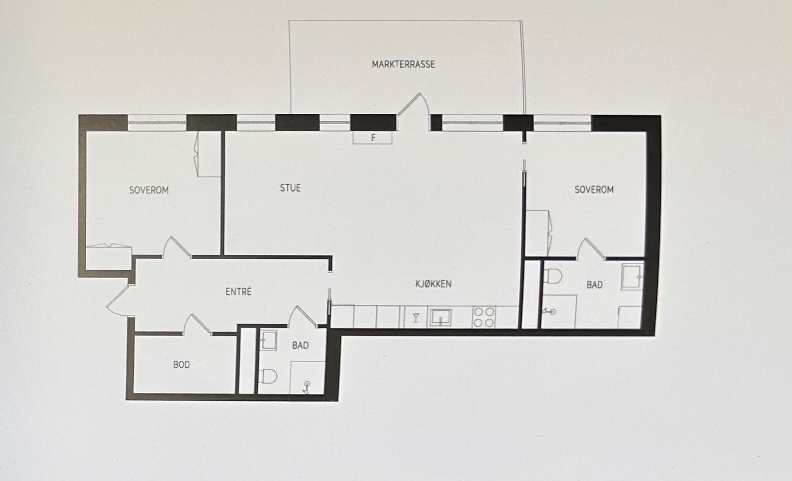 Plantegning Galleribilde
