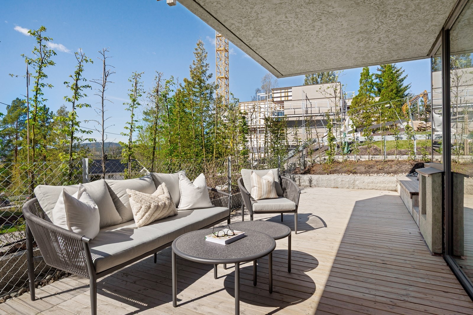 Stor terrasse på hele 29 kvm. Galleribilde