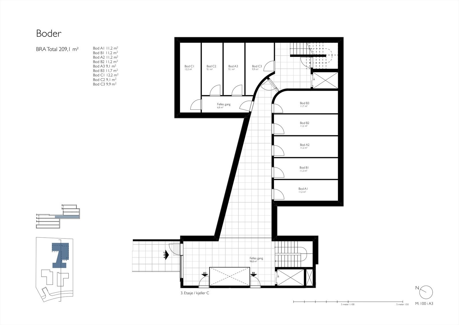 Bodoversikt. Galleribilde