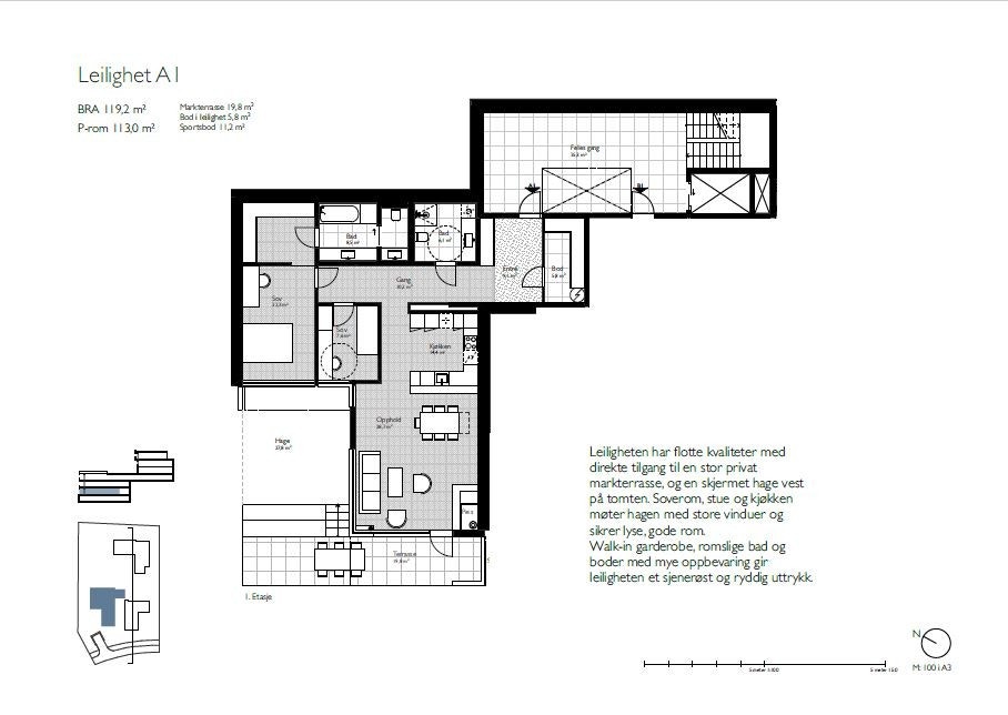 Planløsning. Galleribilde