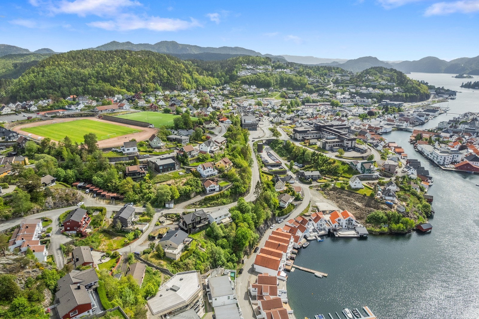 Kort avstand til bykjernen. Galleribilde