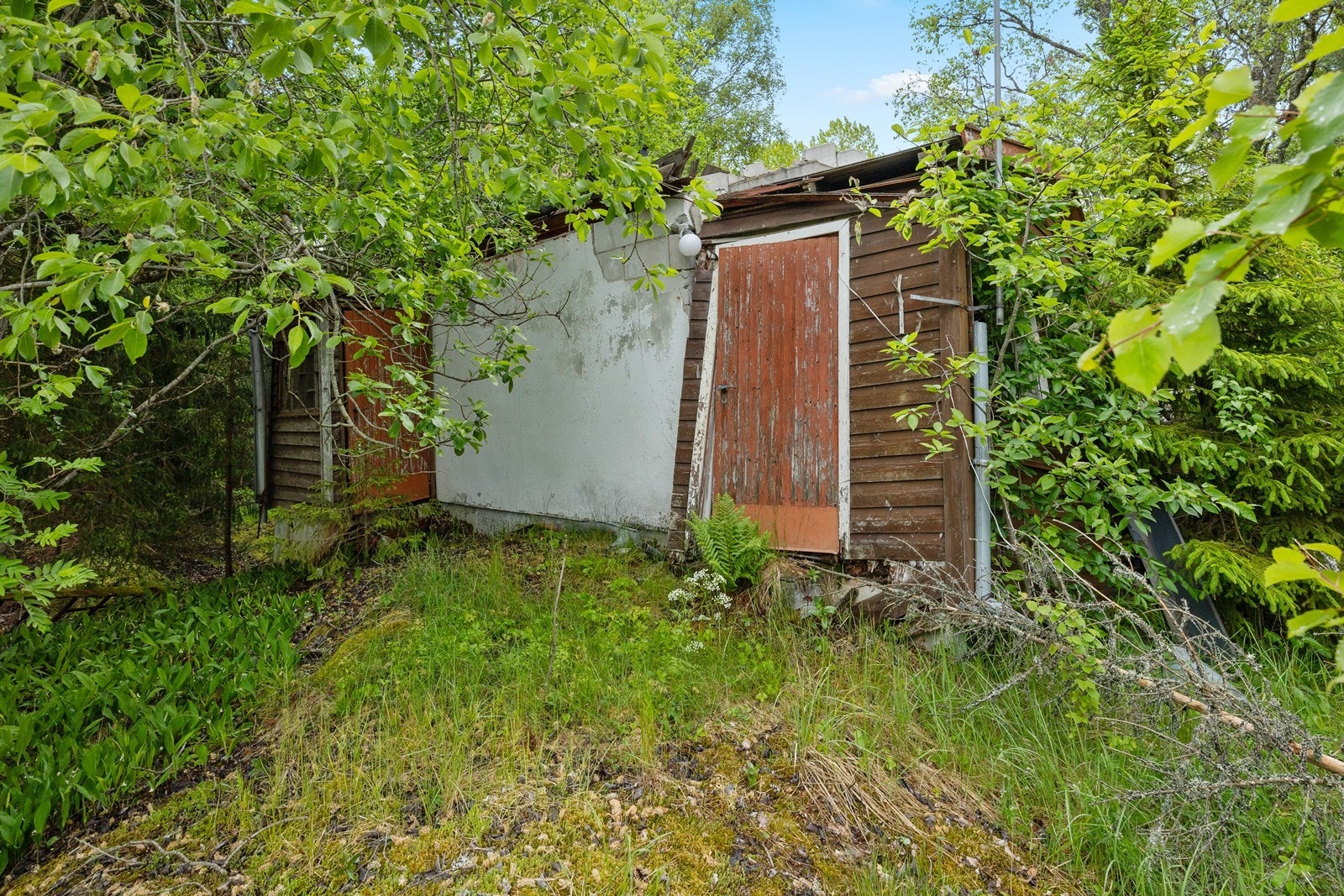 Bygget som står på tomten anses å må rives. Galleribilde