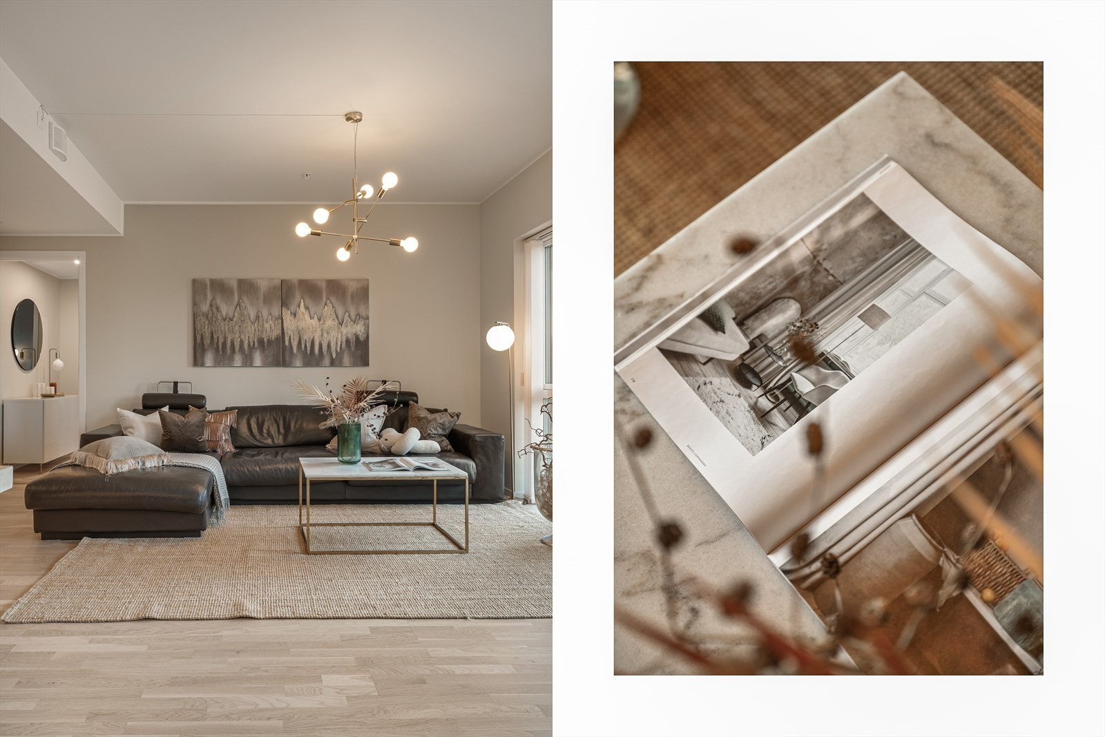 - Merk at det er listefritt i tak og rundt vinduer for et rent og moderne uttrykk - Galleribilde