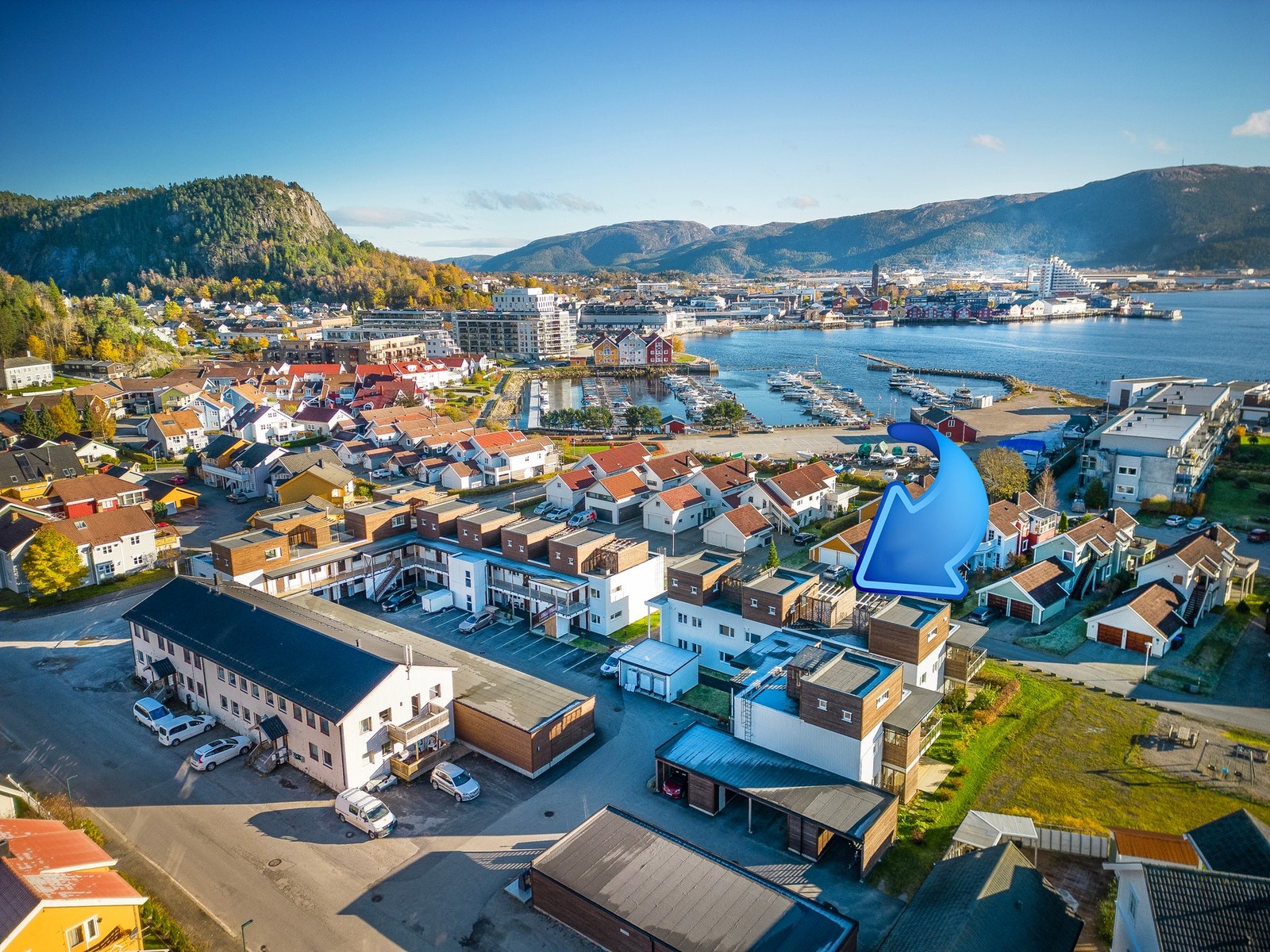 Oversiktsbilde av nærmiljøet Galleribilde