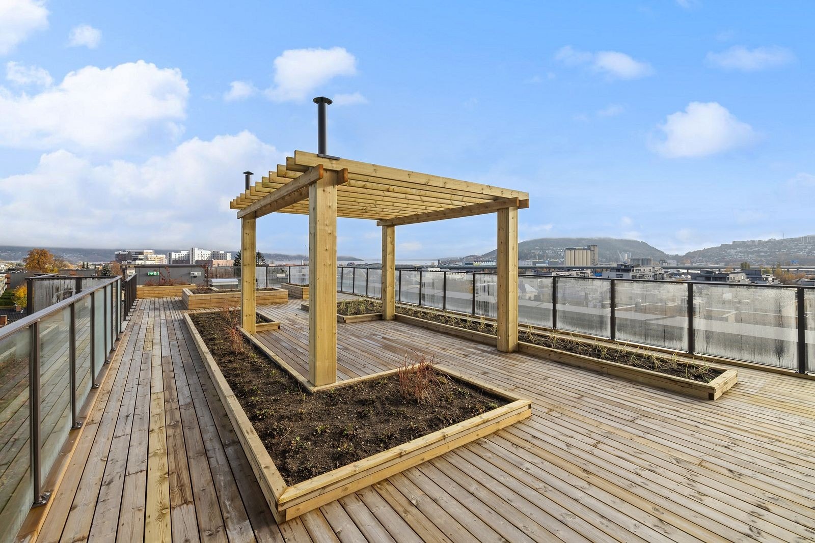 Felles takterrassse Galleribilde