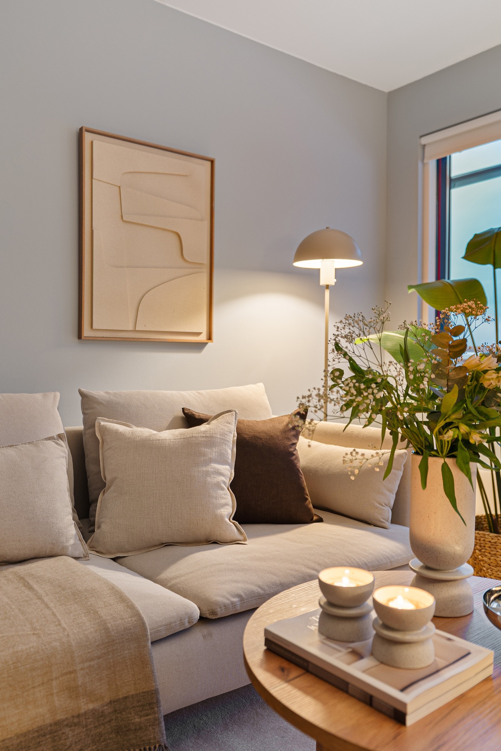 Det meste er inkludert i felleskostnadene også strøm, varmtvann og internett. Galleribilde