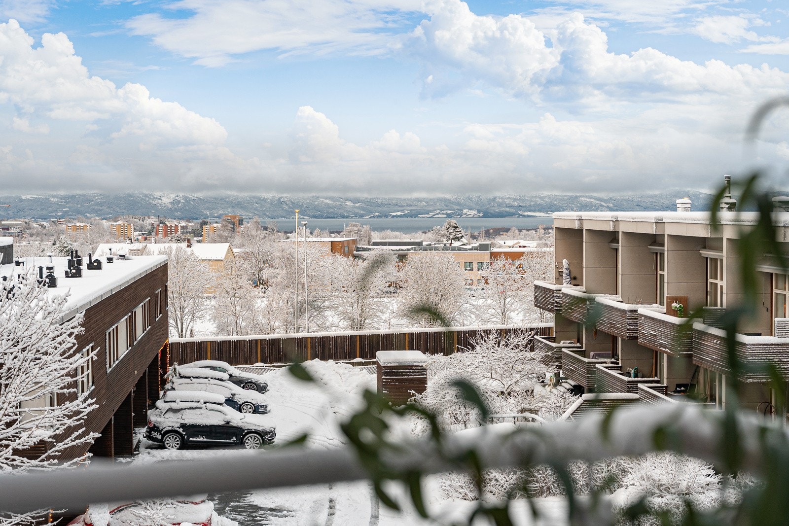 Fra 3. etasje er det flott utsikt. Galleribilde