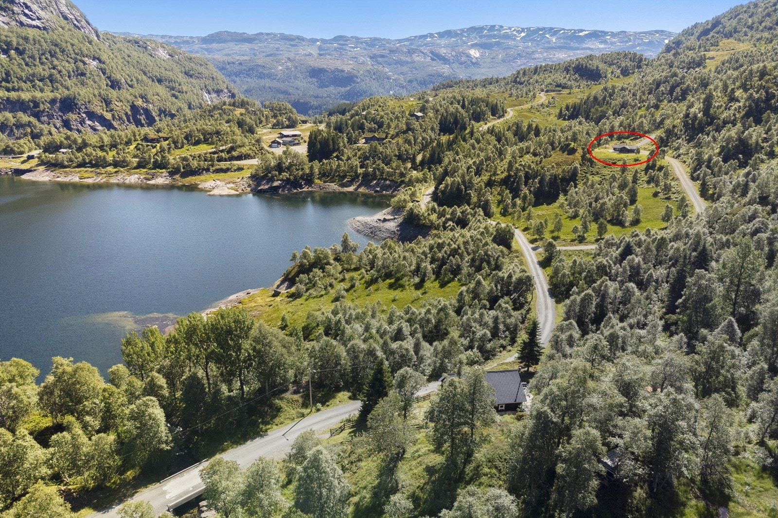 Merket hytte Galleribilde