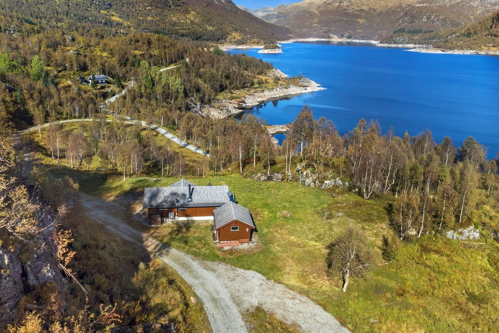 Oversikt - nydelig utsikt. Lysløypa går like nedenfor Galleribilde