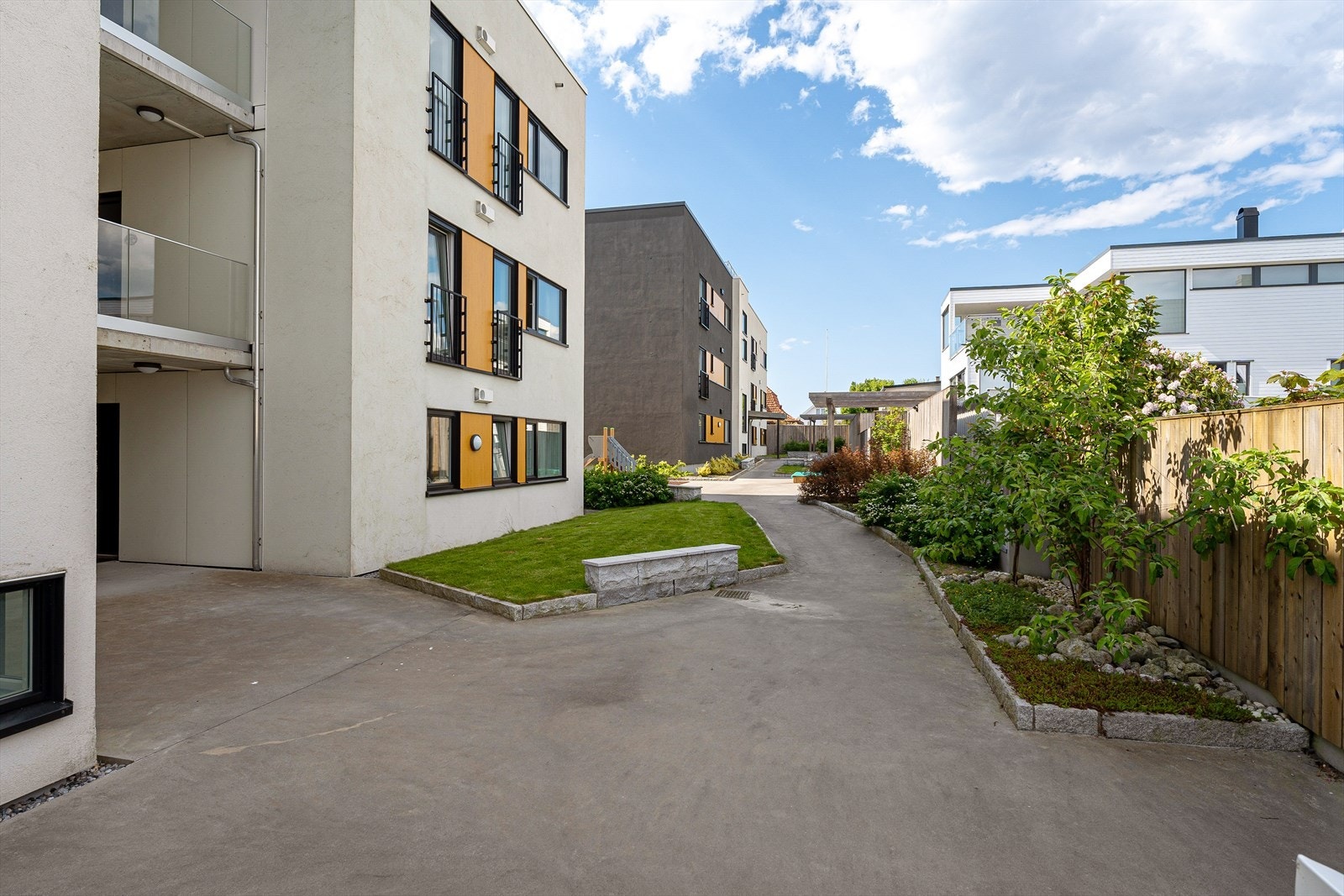 Vakkert opparbeidede fellesområder. Galleribilde