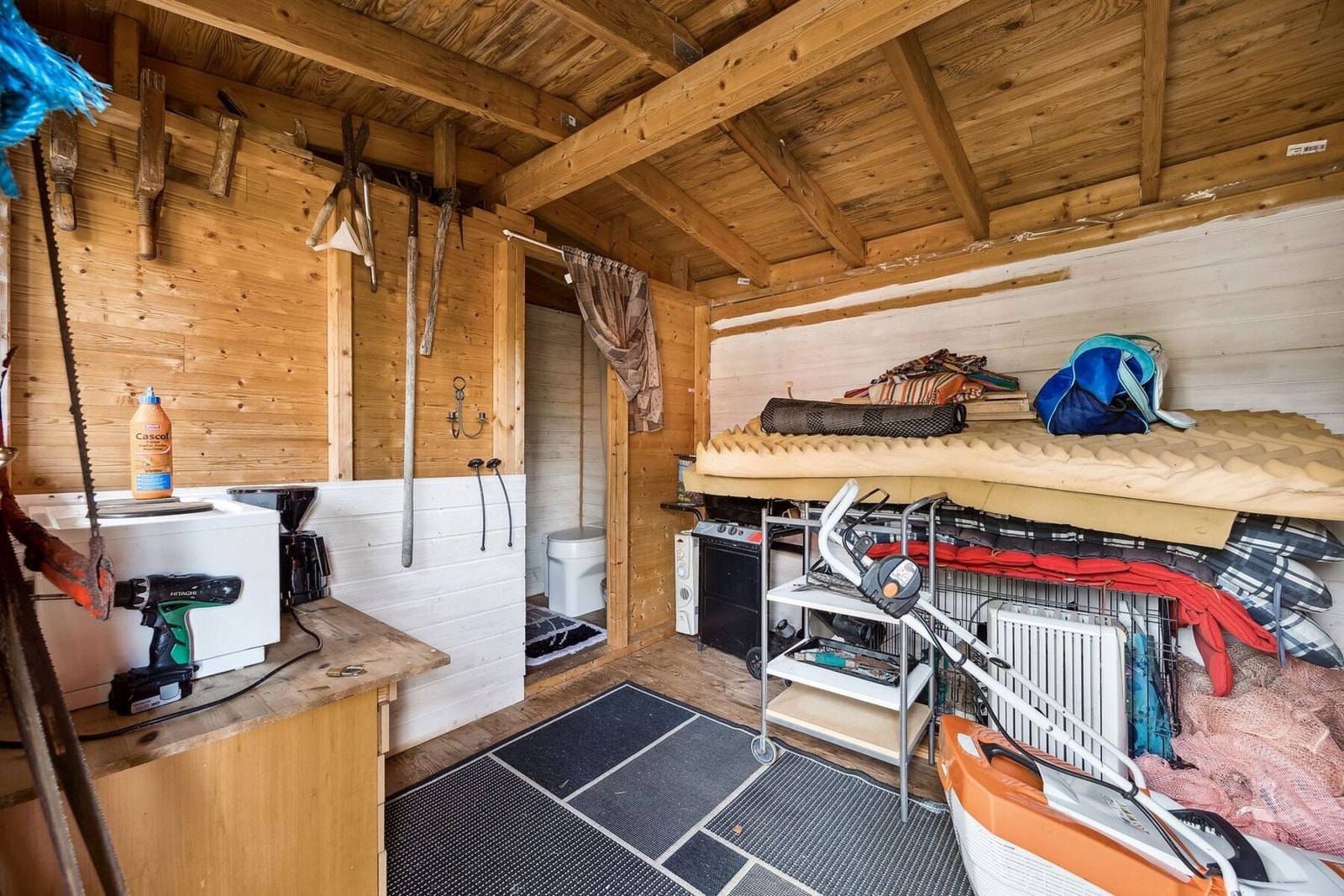 Her er det god plass til oppbevaring. Galleribilde