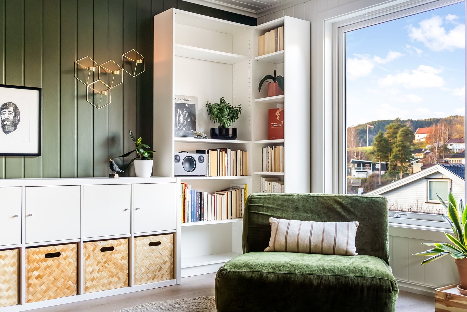 Mange møbleringsmuligheter til å skape rom i rommet. Galleribilde