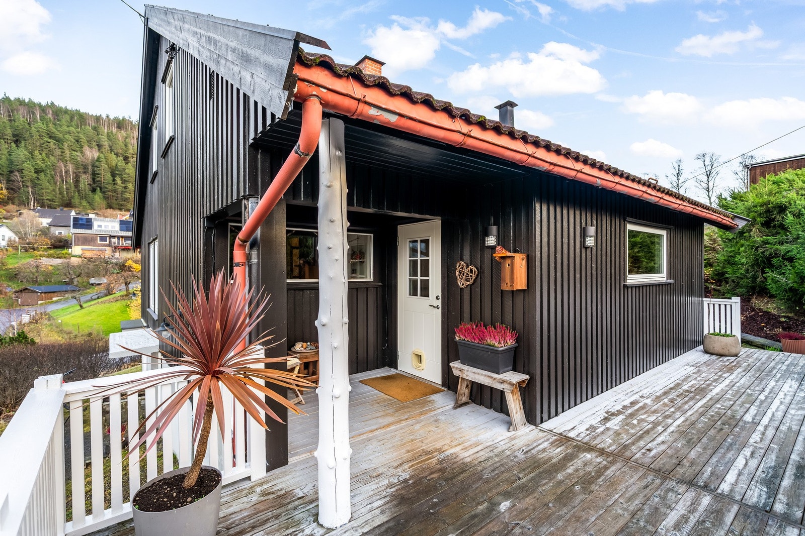 Overbygget inngangsparti. Galleribilde