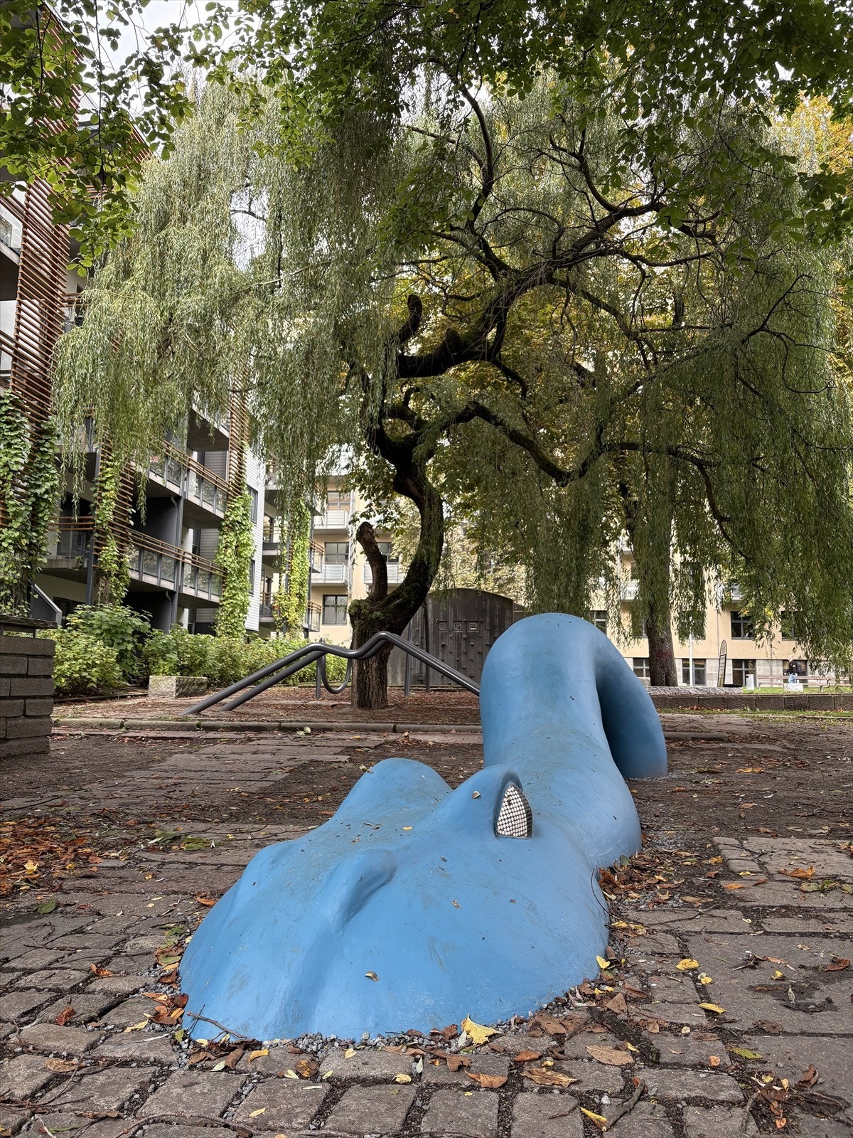 Denne møter du på tur gjennom parken Galleribilde