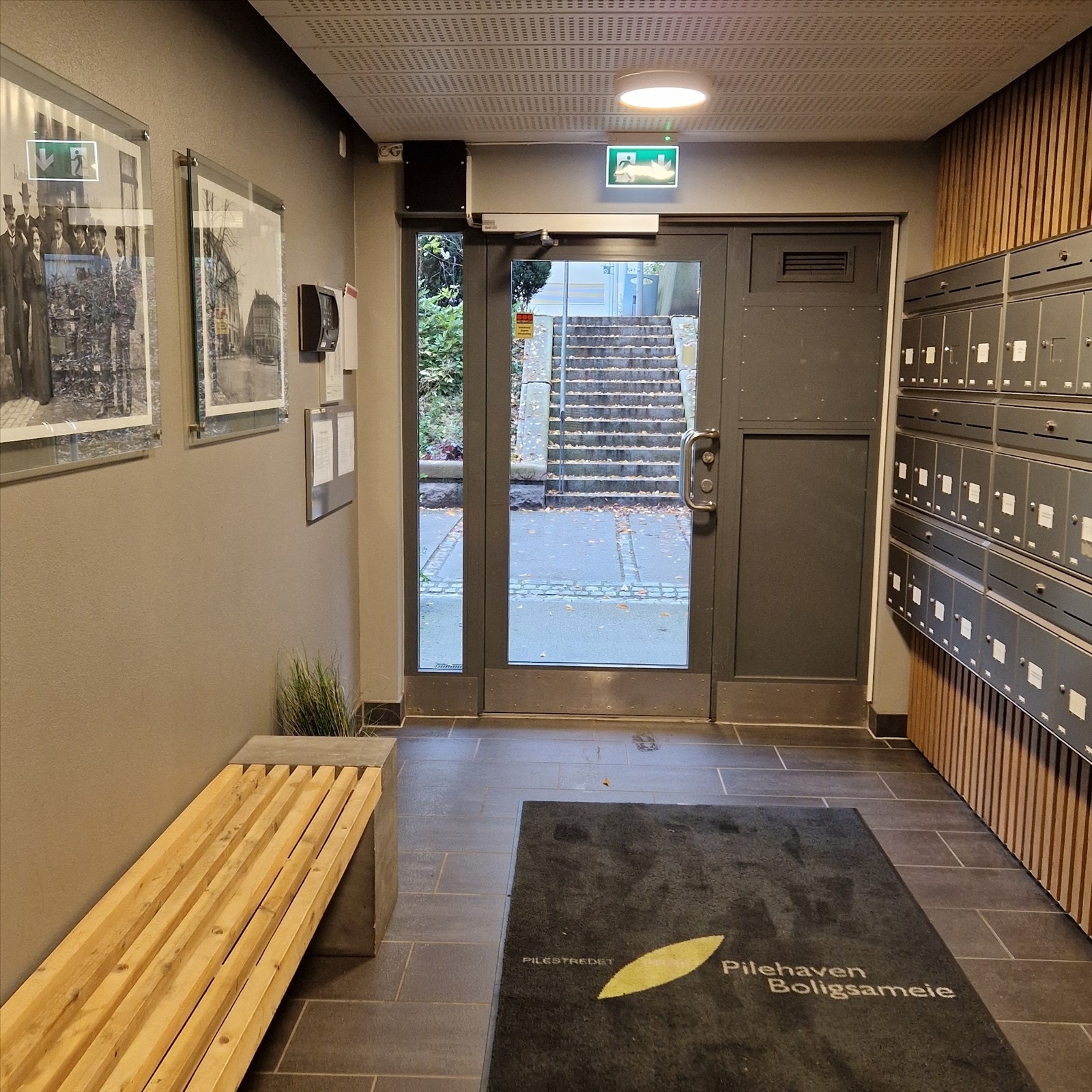 Hyggelig inngangsparti Galleribilde