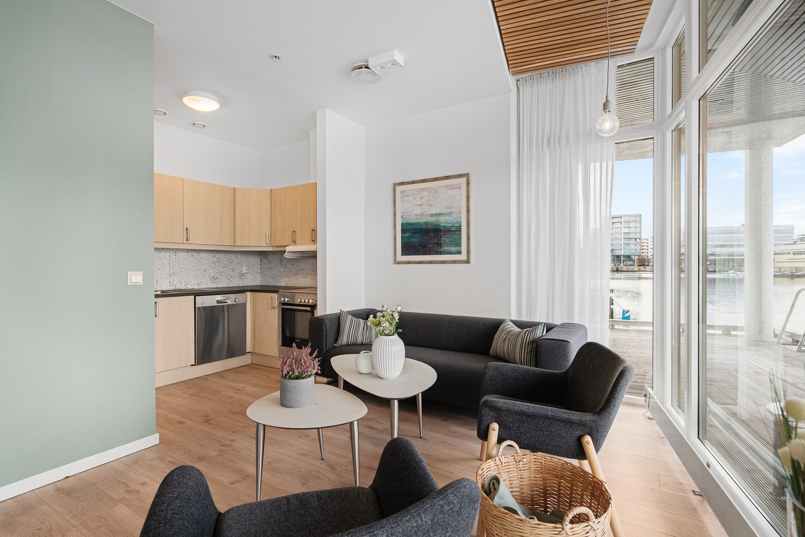 Selskapslokal for beboerne i sameiet. Galleribilde