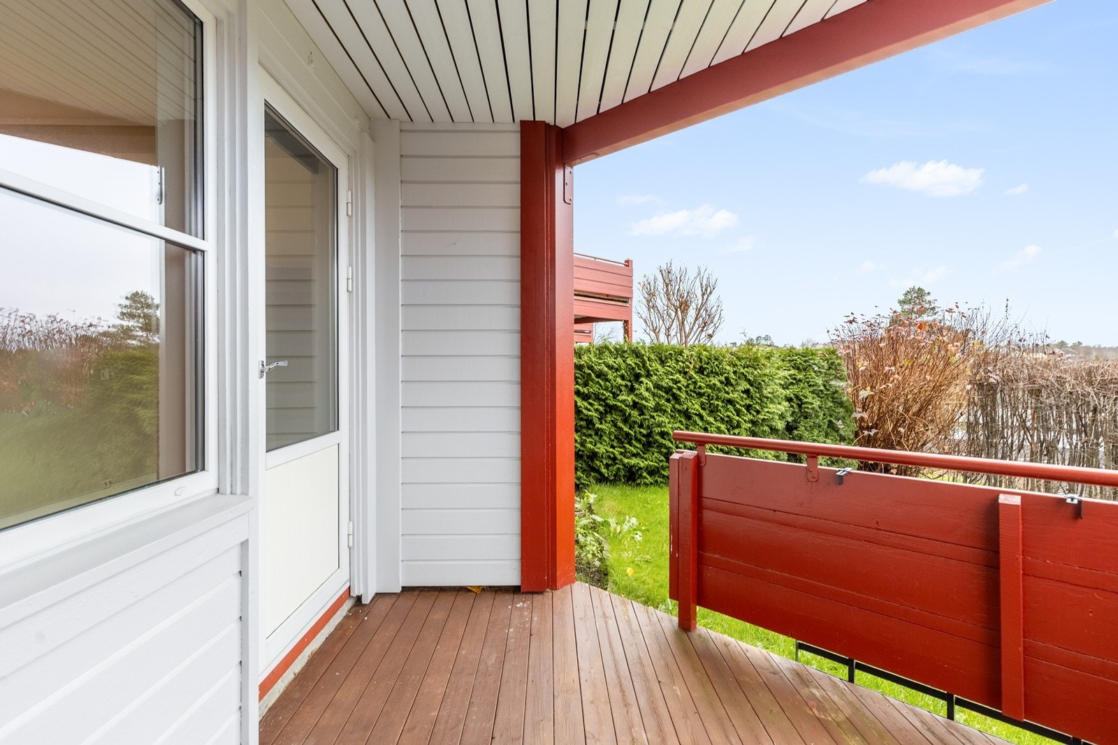 Overbygd terrasse Galleribilde