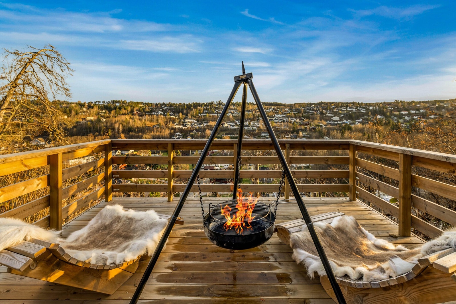 Her kan man samle gode venner til grill og hygge Galleribilde