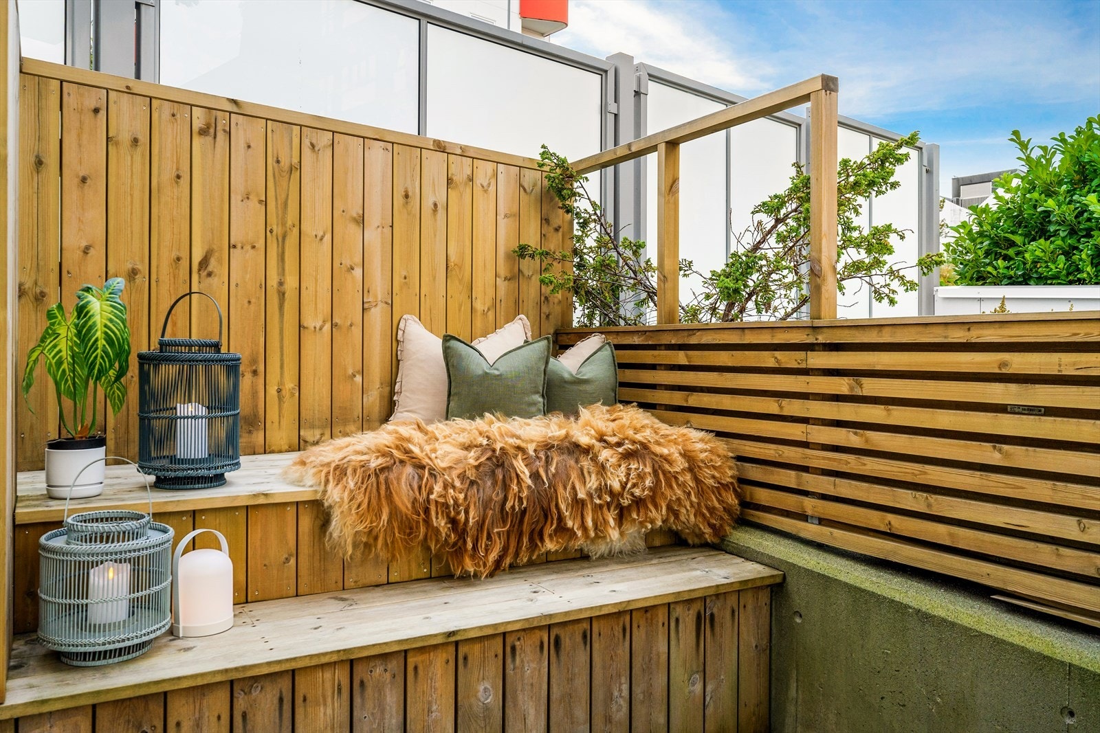 Her kan du invitere til gode samtaler- eller nyte freden i eget selskap! Galleribilde