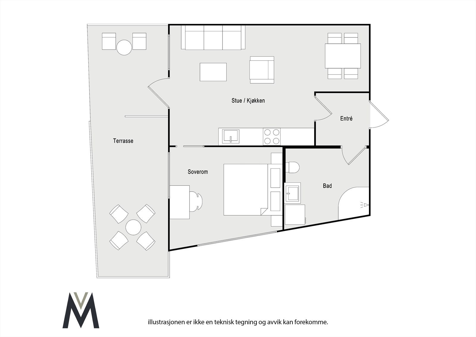 Plantegning. Galleribilde