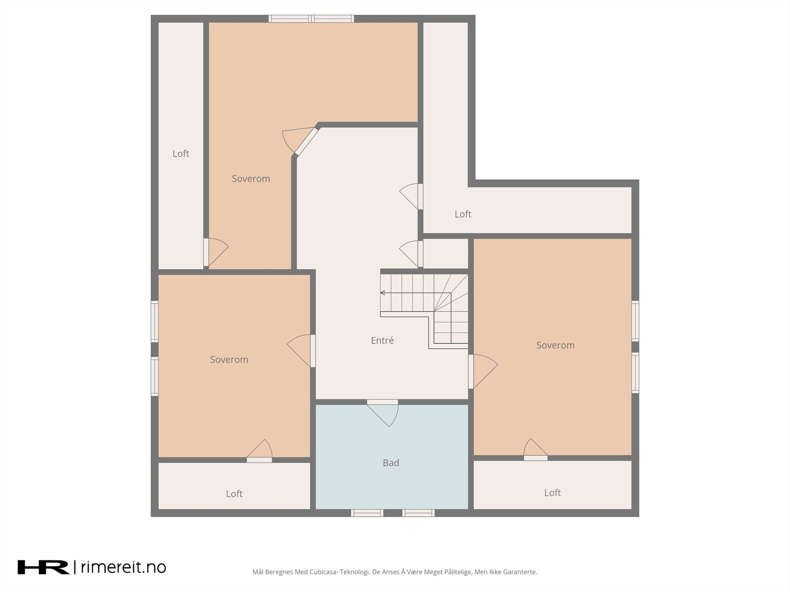 Plantegning 2. etasje. Galleribilde
