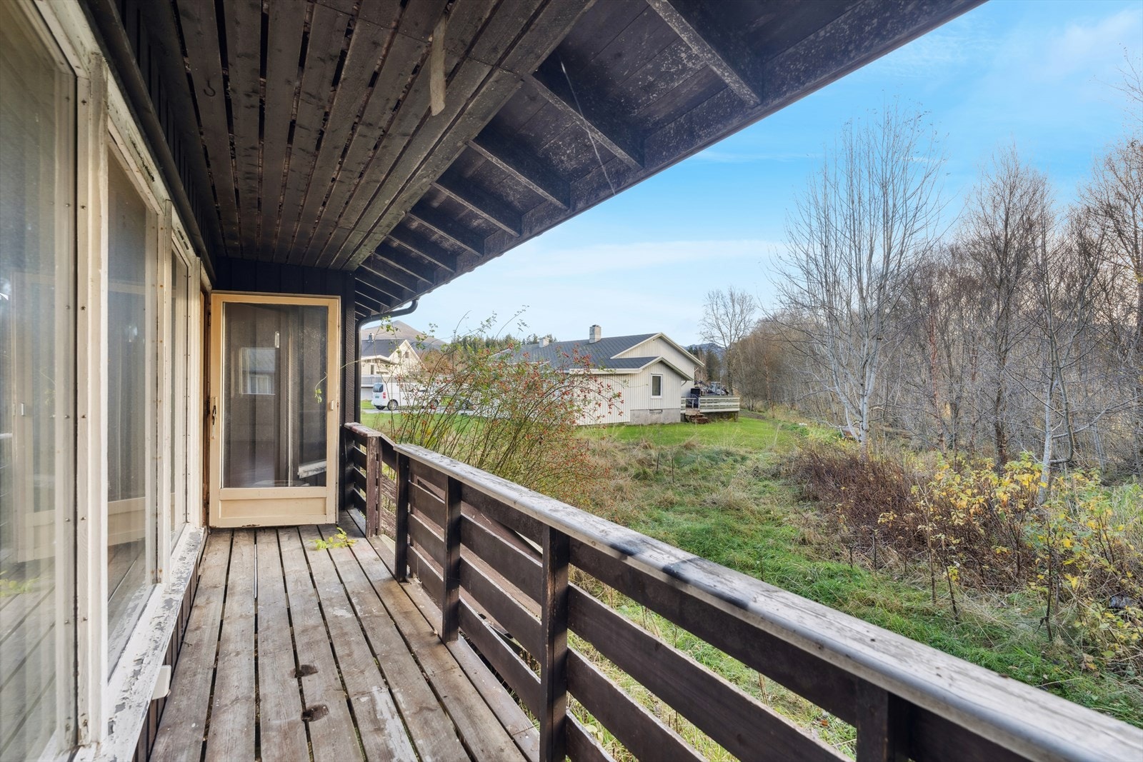 Veranda i nr 15 er på 7 m². Galleribilde