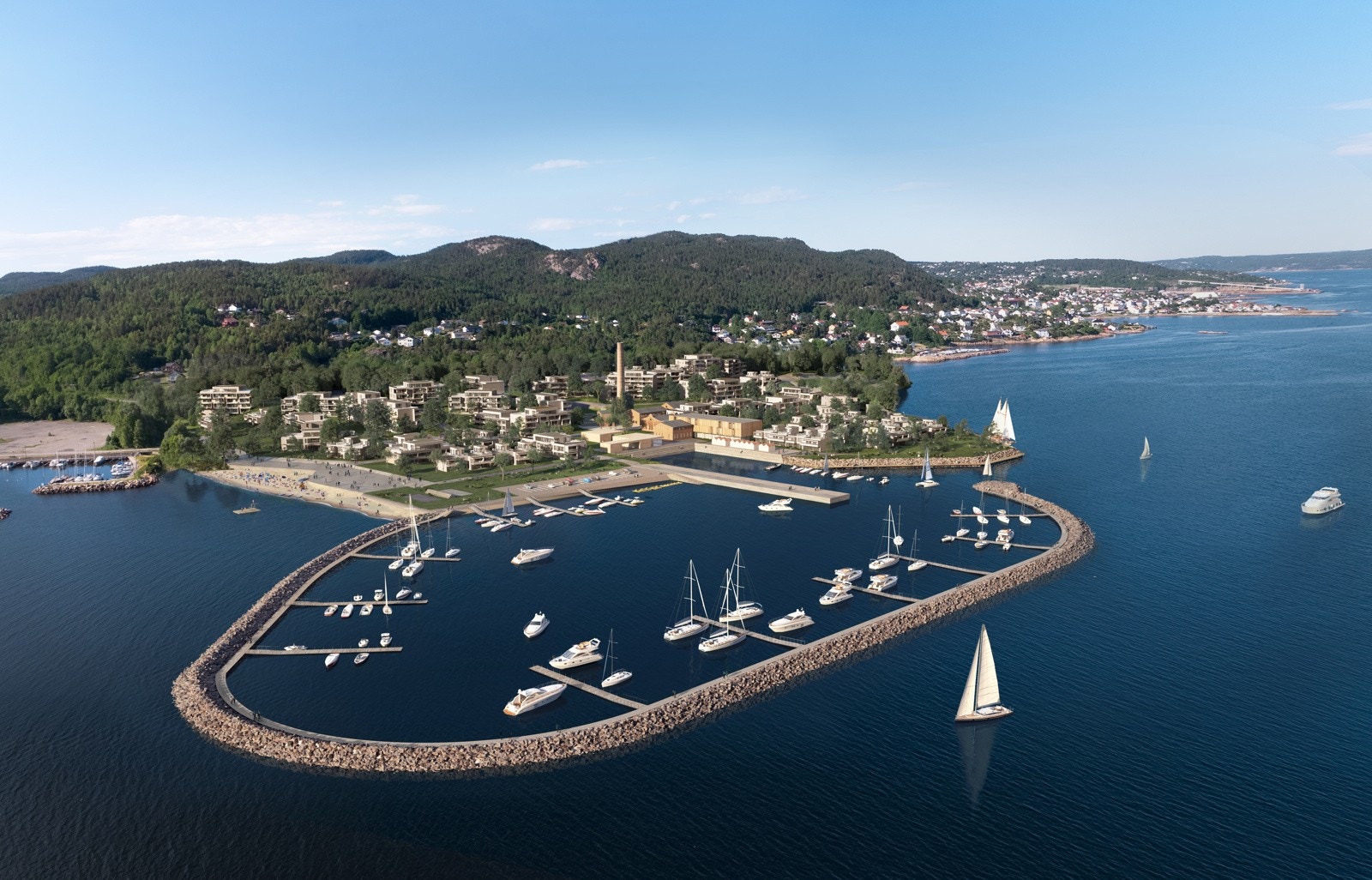 Visjonen Hurum Brygge Galleribilde