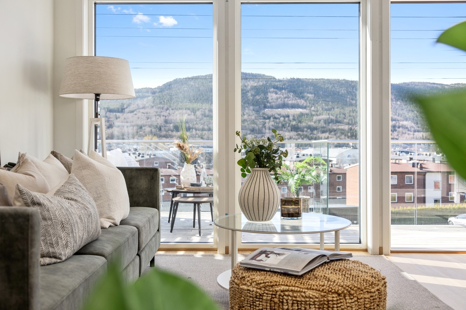 Flott utsikt Galleribilde