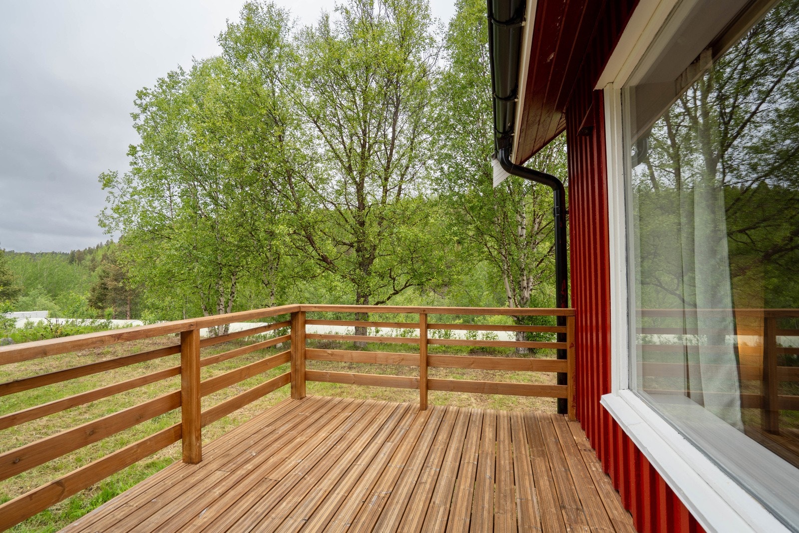 Utsikt fra veranda Galleribilde