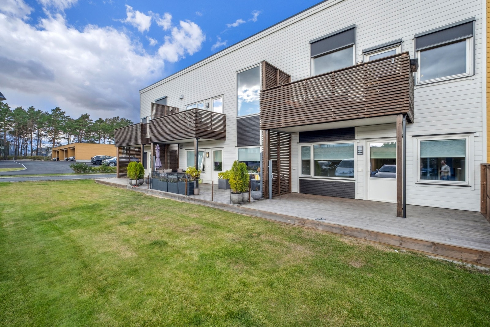 Stilrent fasadeutsnitt. Galleribilde