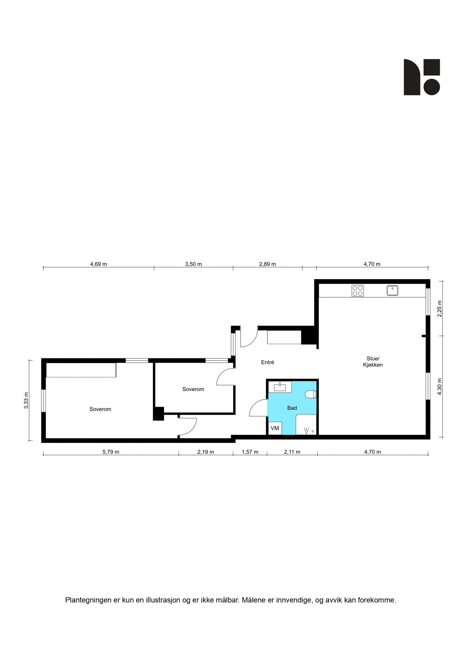 Plantegning. Galleribilde