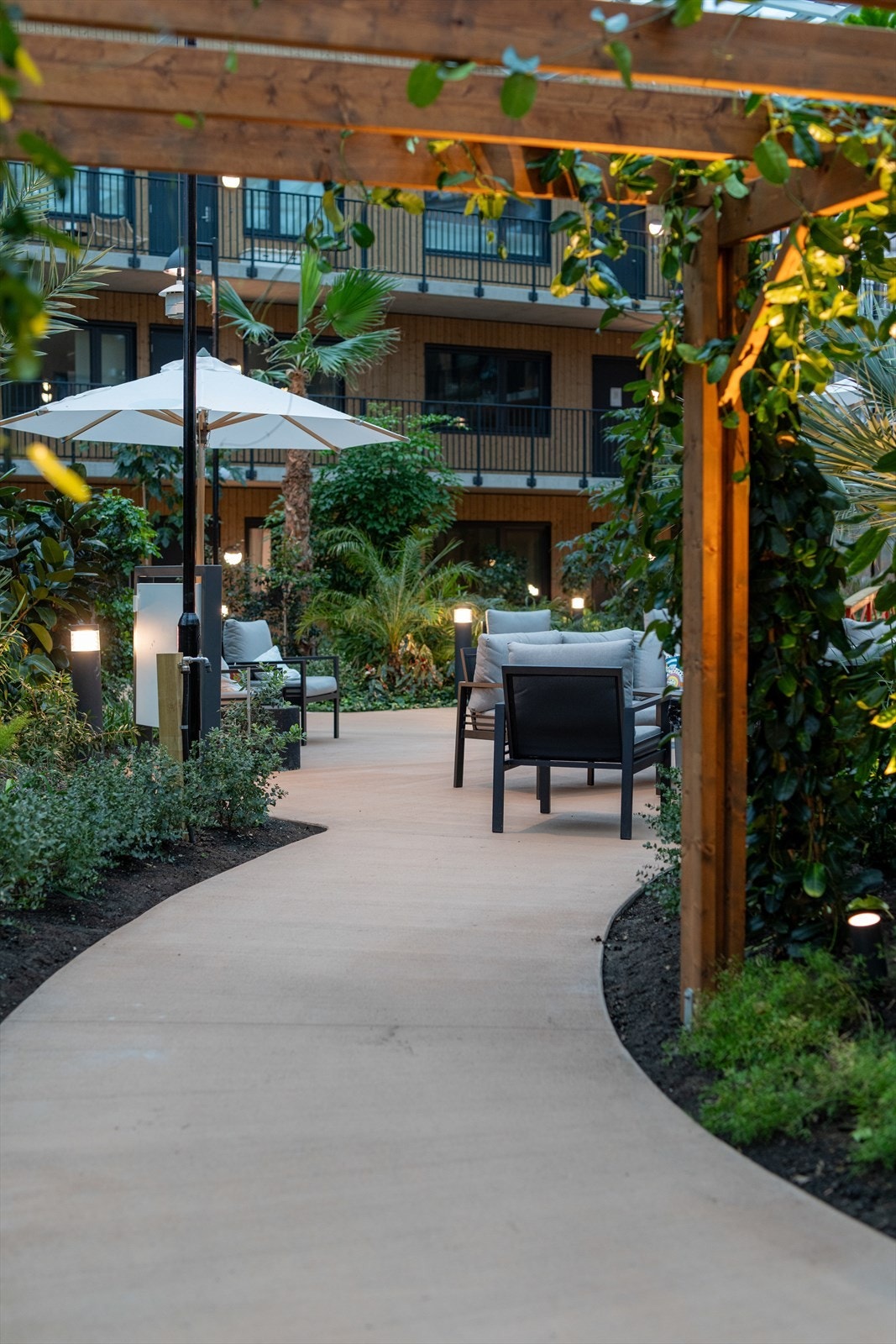 Fine internveier og god atmosfære Galleribilde