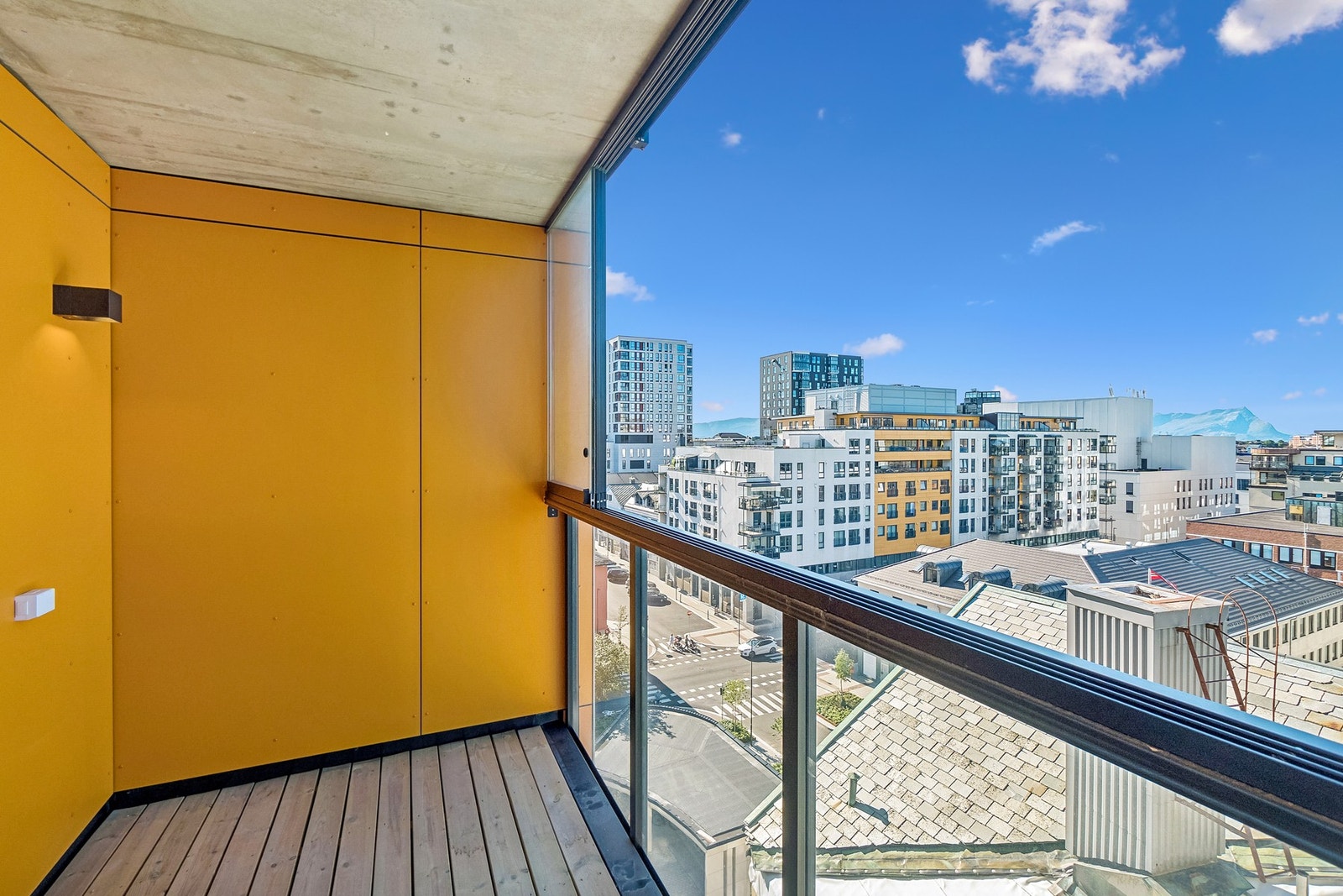 Her kan man nyte gode solforhold og en fantastisk utsikt! Galleribilde