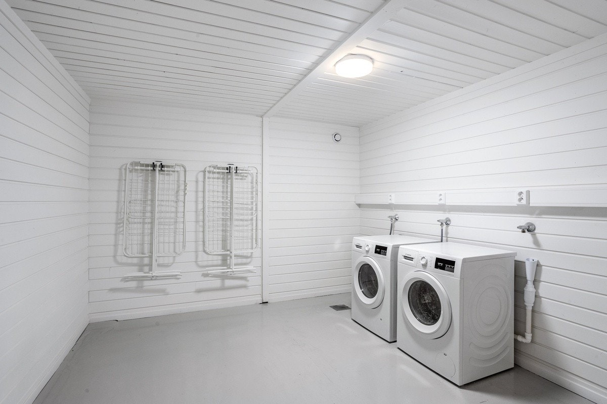 Vaskerom i kjeller Galleribilde