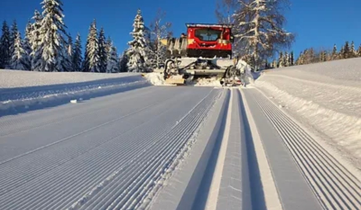 220 km med preparerte skiløyper er også noe Lygna kan friste med! Galleribilde