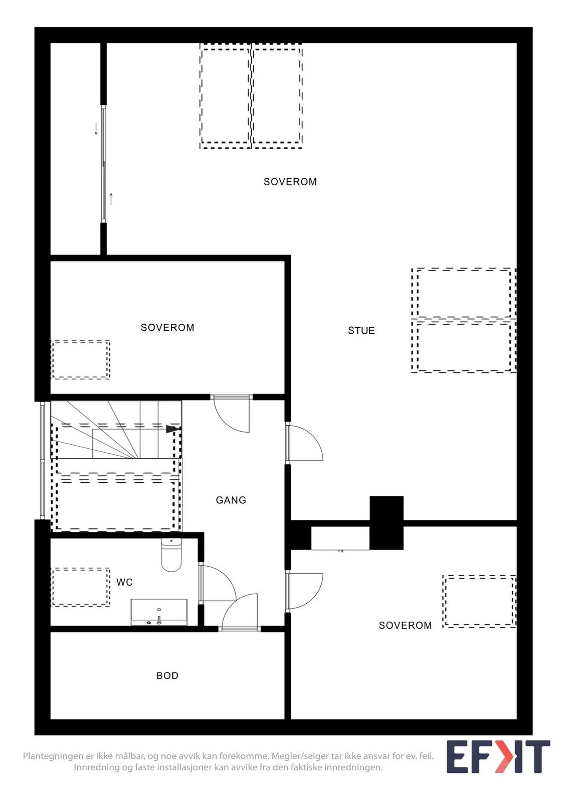 Plantegning. Galleribilde