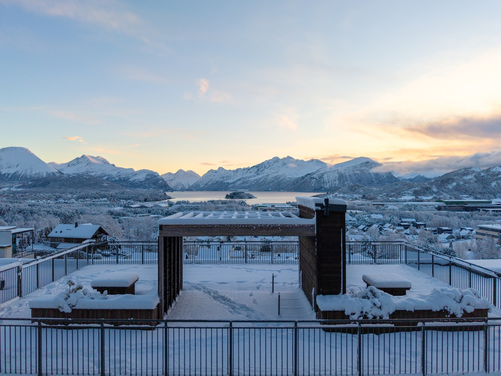 Felles takterrasse Galleribilde