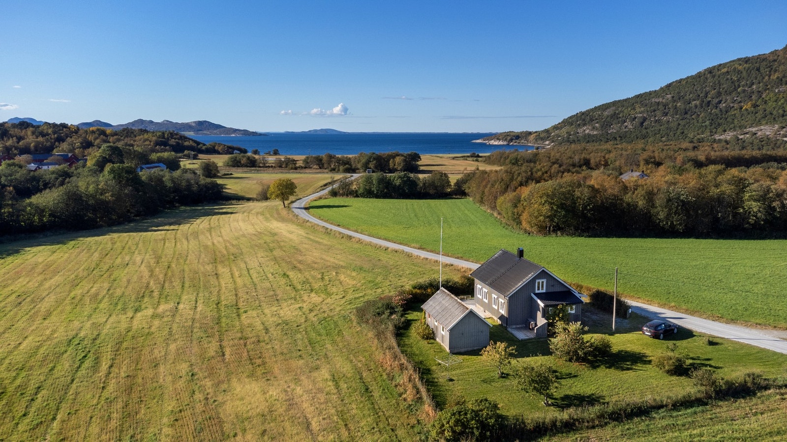 Dronefoto. Galleribilde