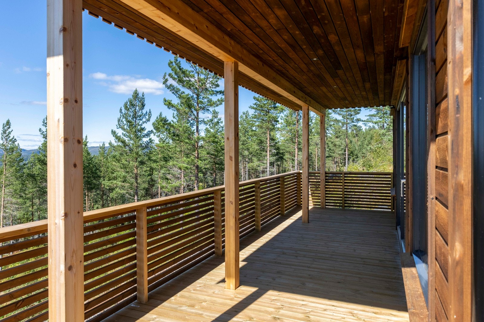 Generøs terrasseflate på 40kvm. Galleribilde