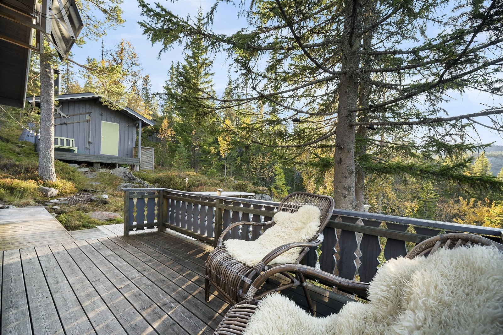 Ideelt sted for morgenkaffen eller sene sommerkvelder. Galleribilde