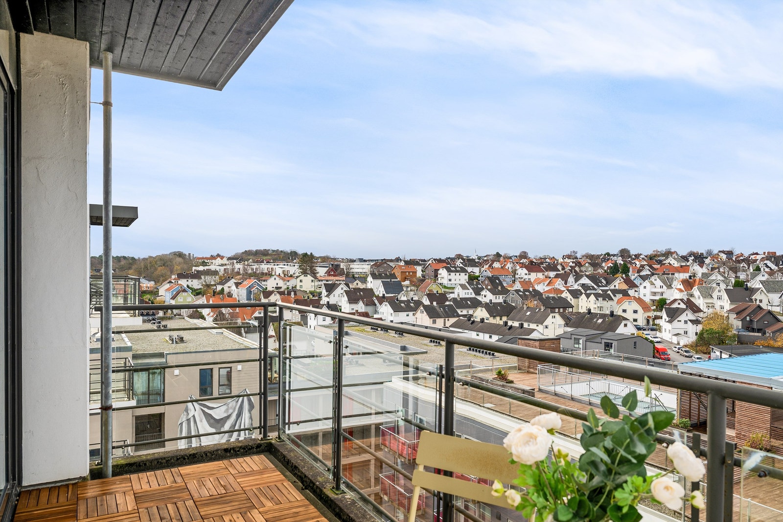 Utsikt over Storhaug. Galleribilde