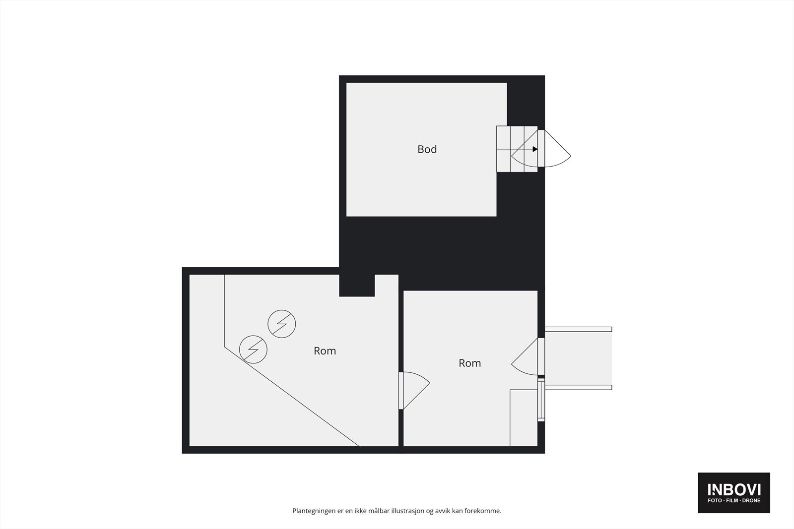 Plantegning kjeller Galleribilde