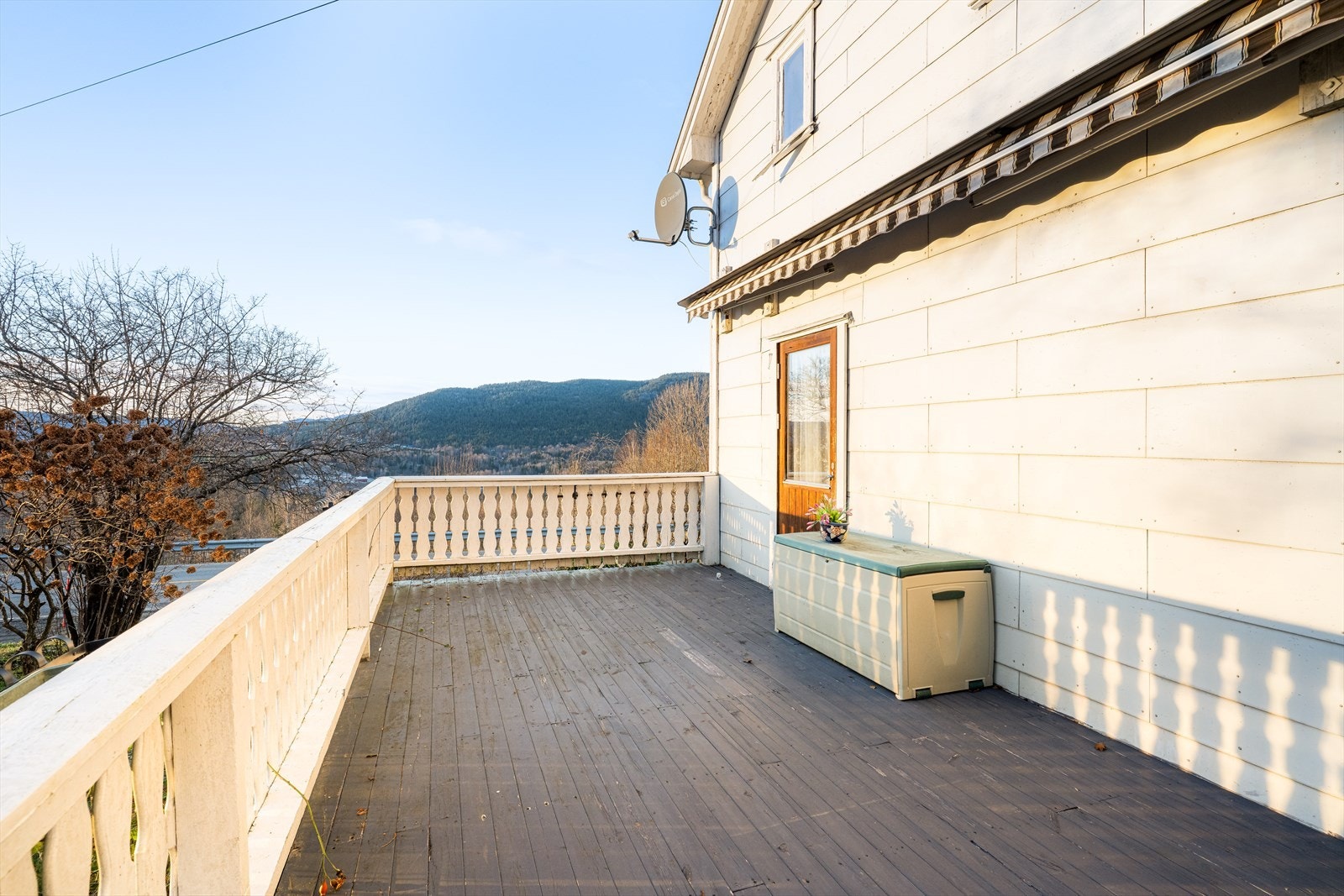 Her er det flott utsikt over nærområdene. Galleribilde