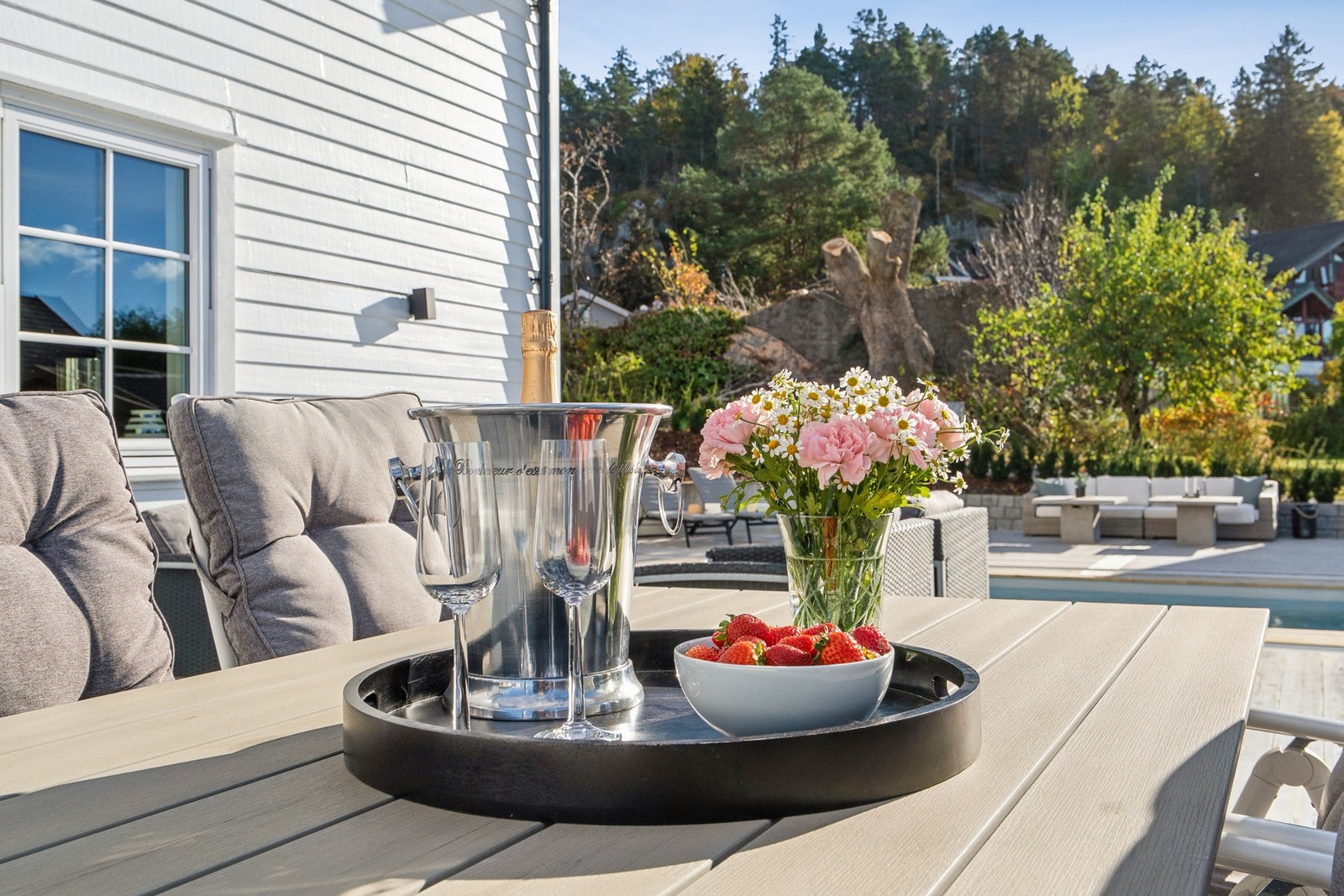 Terrasse/ utearealer Galleribilde