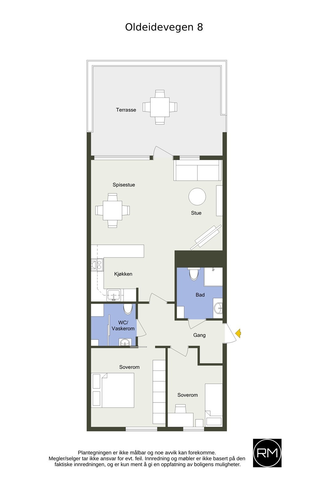 Plantegning 1. etasje. Galleribilde